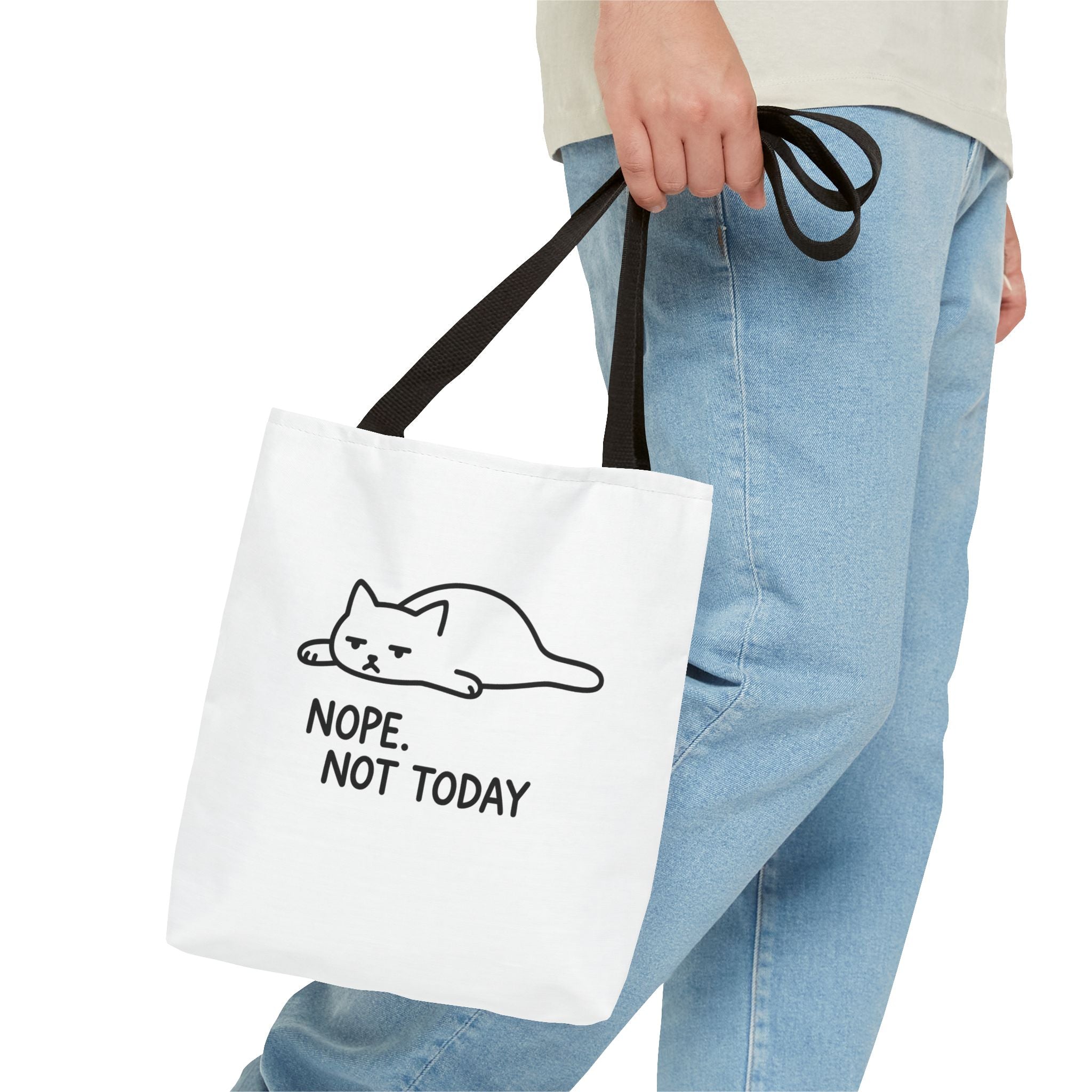 Funny Cat Tote Bag