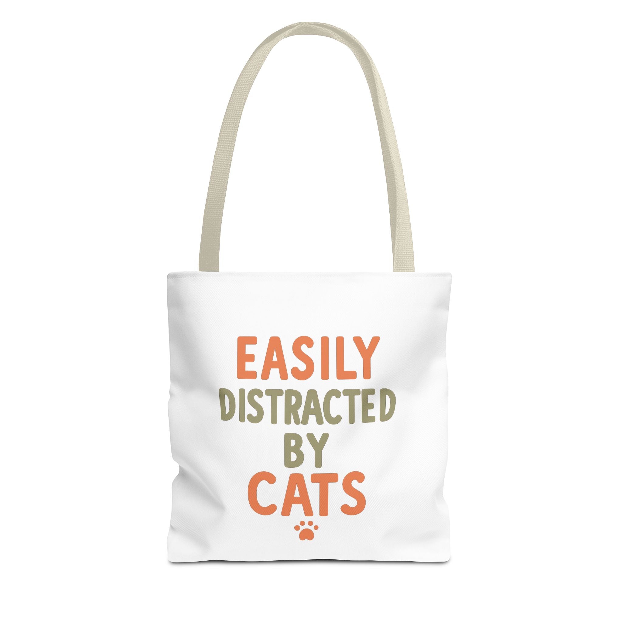 Easily Distracted by Cats Tote Bag